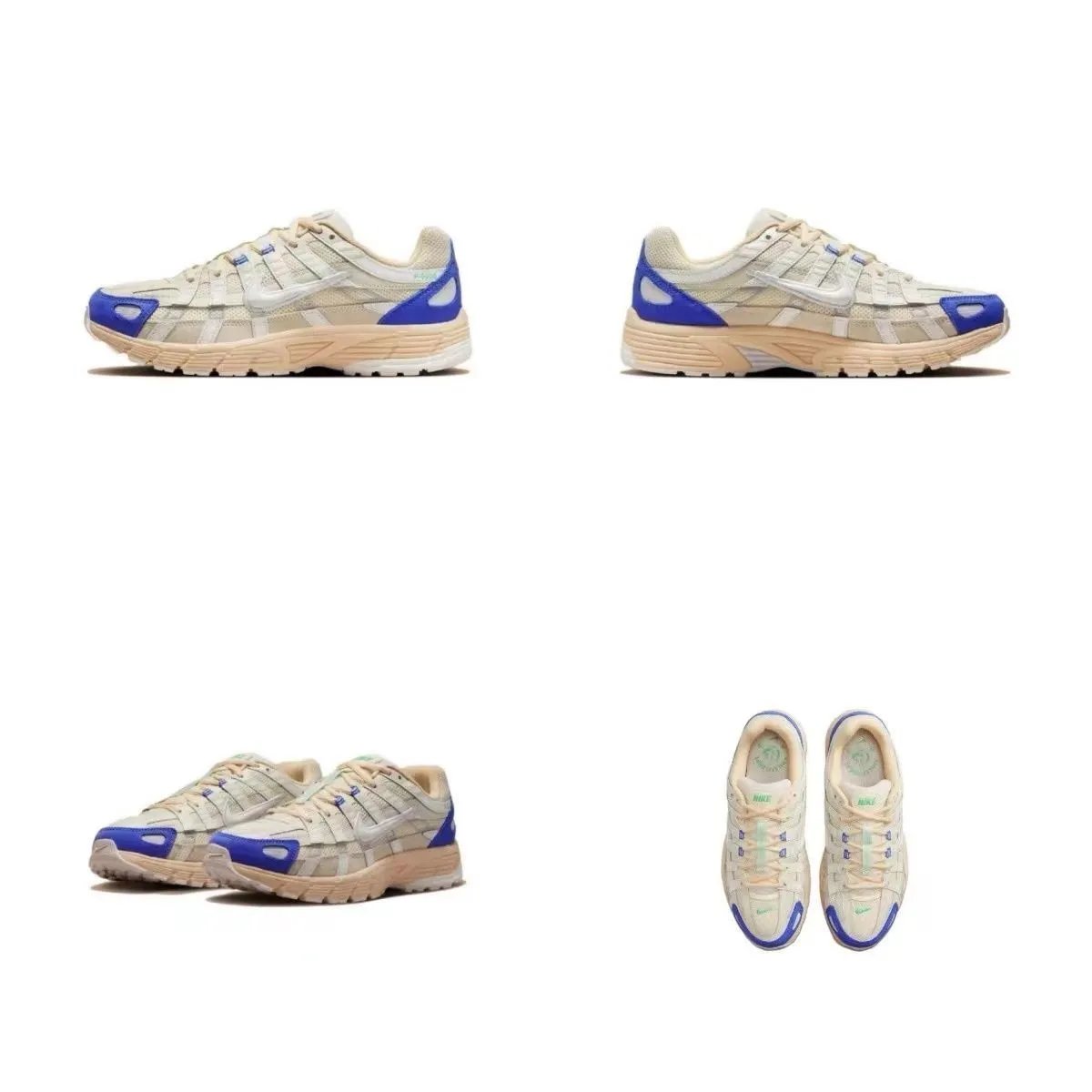 Nike P-6000 Black/White Sneakers - 8