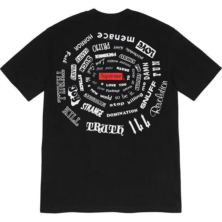 Spiral Print T-Shirt Couples