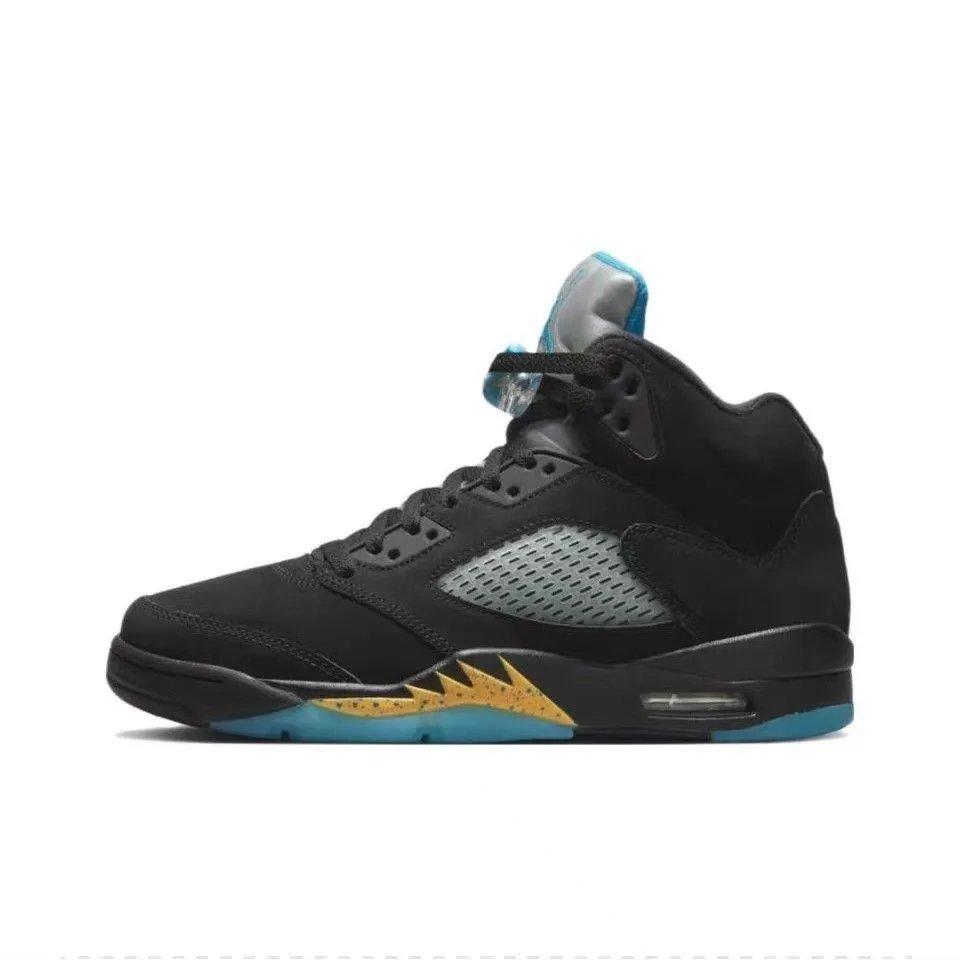 Air Jordan 5 'Black Ice Blue'