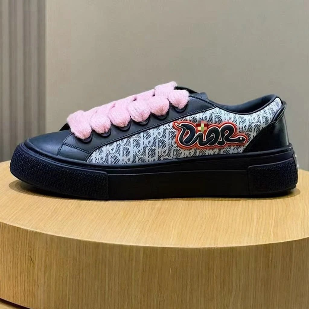 Thick-Sole Lace-Up Sneaker photo 2