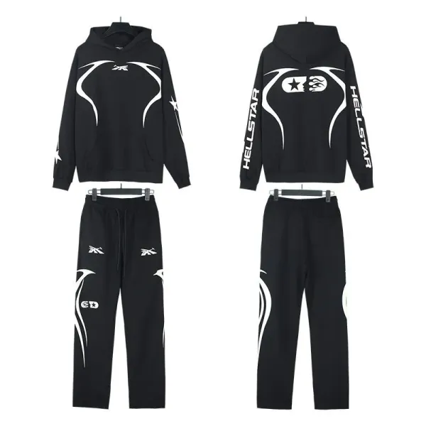 Reebok x No Guts No Glory Distressed Black Sweatpants - 23