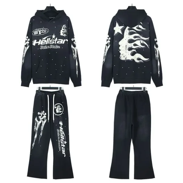 Reebok x No Guts No Glory Distressed Black Sweatpants - 14