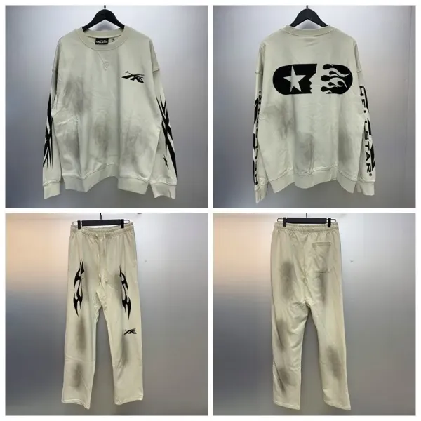 Reebok x No Guts No Glory Distressed Black Sweatpants - 48