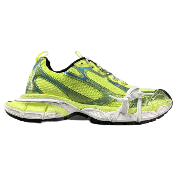 Asics Gel-Kayano 14 Neon Yellow Blue Running Shoes - 1