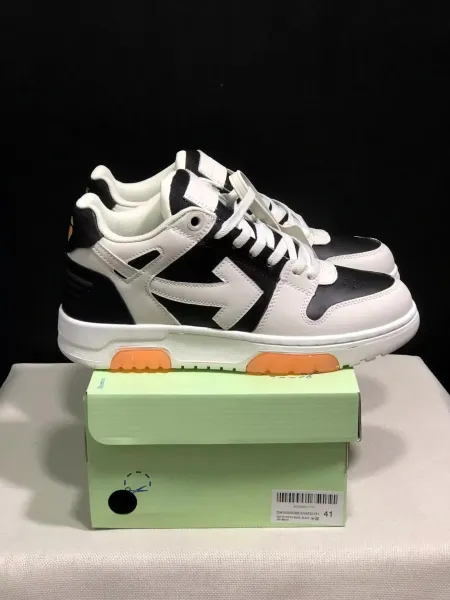 Off-White Arrow Low 'Beige Black' Sneakers - 1