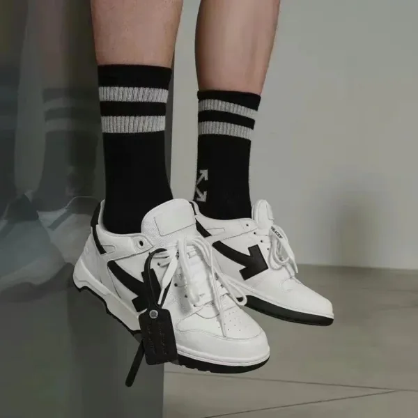 Off-White Odsy-1000 Ivory White Sneakers - 4