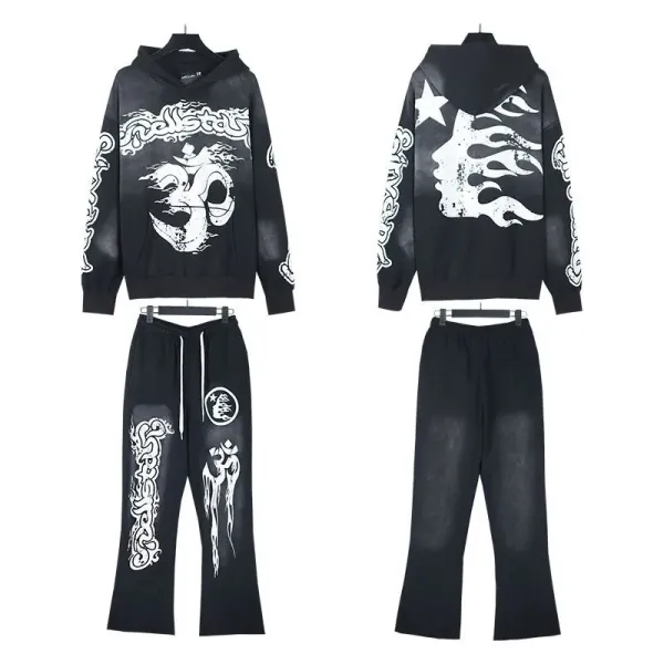 Reebok x No Guts No Glory Distressed Black Sweatpants - 27