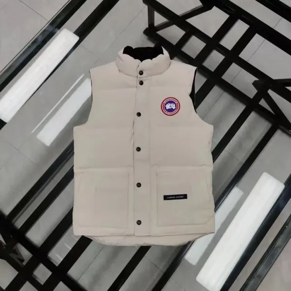 Canada Goose Freestyle Vest Beige Outerwear - 1