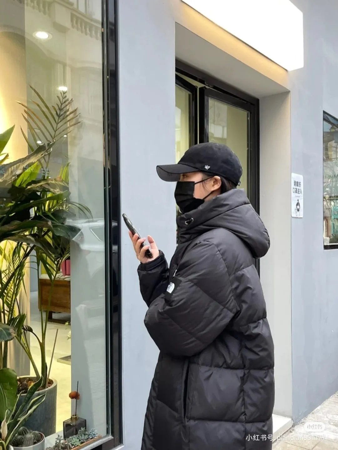 The North Face Knee-Length Down Jacket photo 5