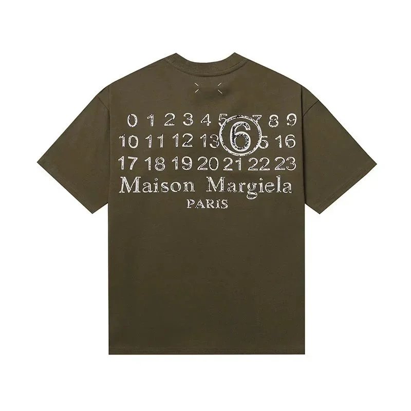Short Sleeve T-Shirt with Number Print