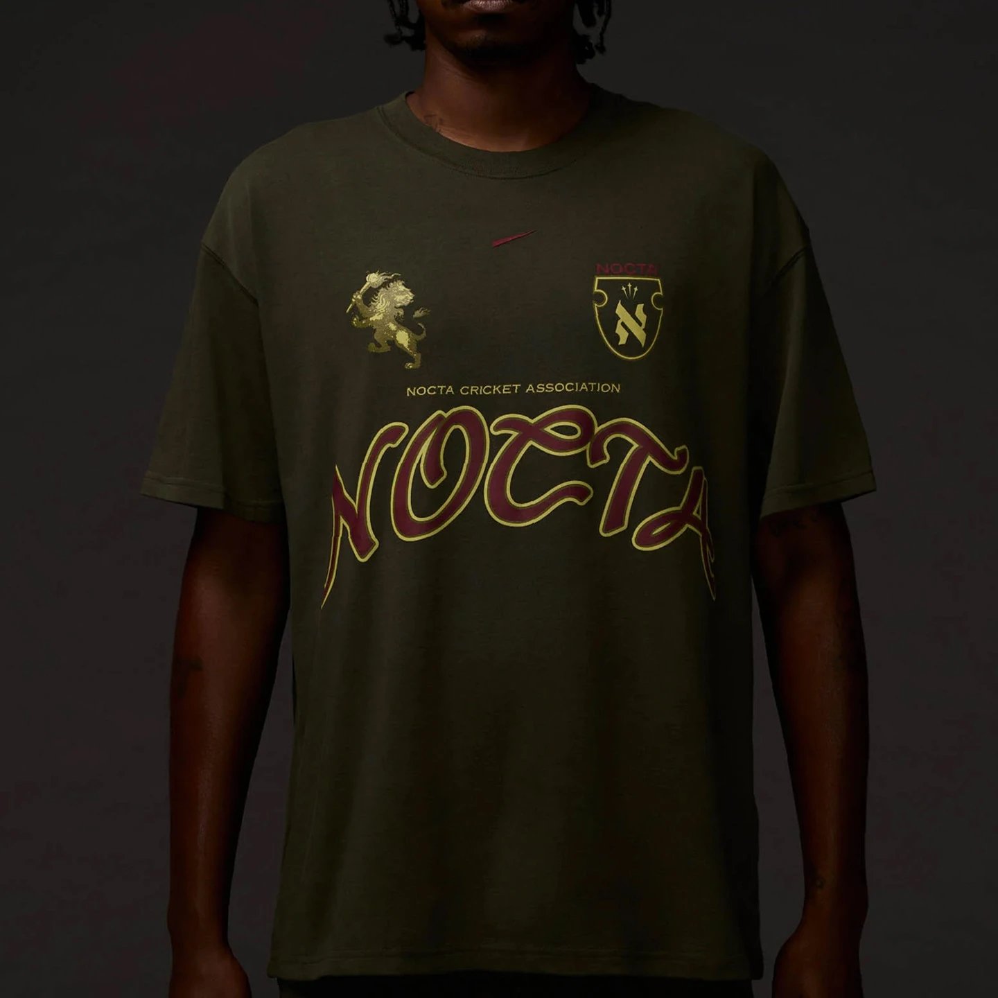 NOCTA Cricket Association Graphic T-Shirt Black - 9