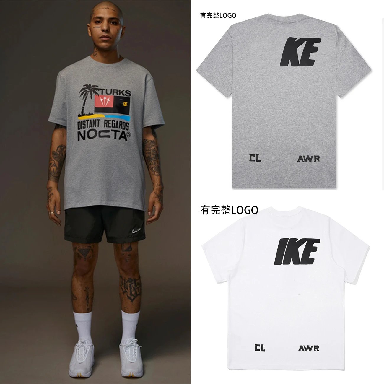 25SS高品联名春夏圆领男女款纯棉短袖上衣户外T恤