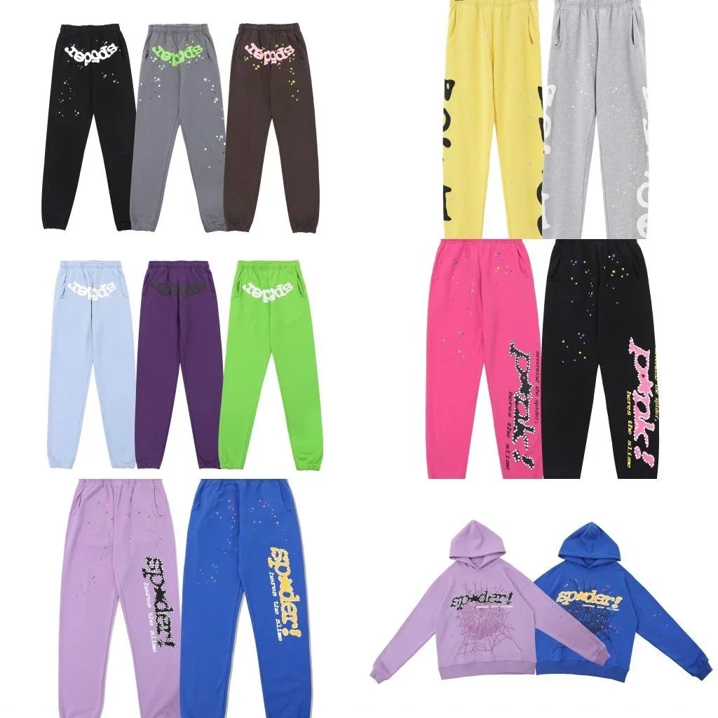 Hooded Sweatshirt and Pants Sweatsuit