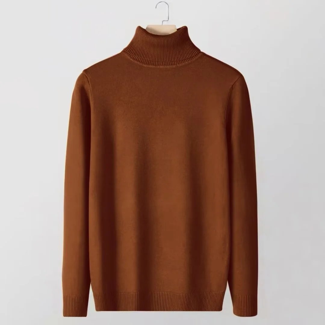 (9803 Turtleneck) Caramel Color