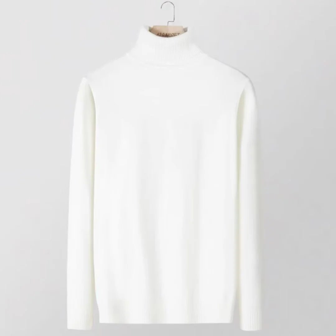 (9803 Turtleneck) White