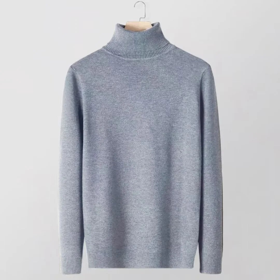 (9803 Turtleneck) Light Gray