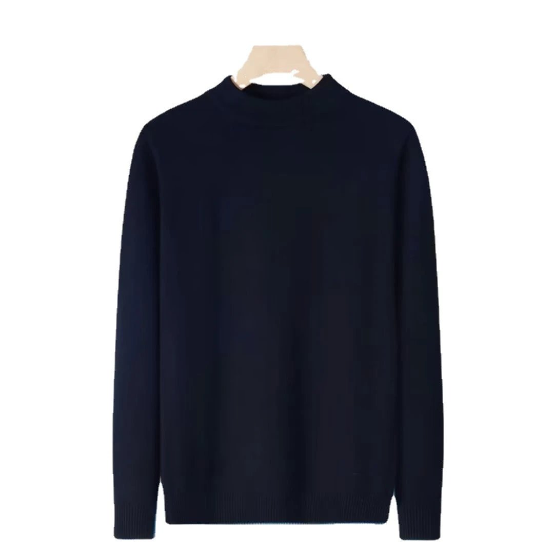 Bottom Shirt Half Turtleneck Sweater