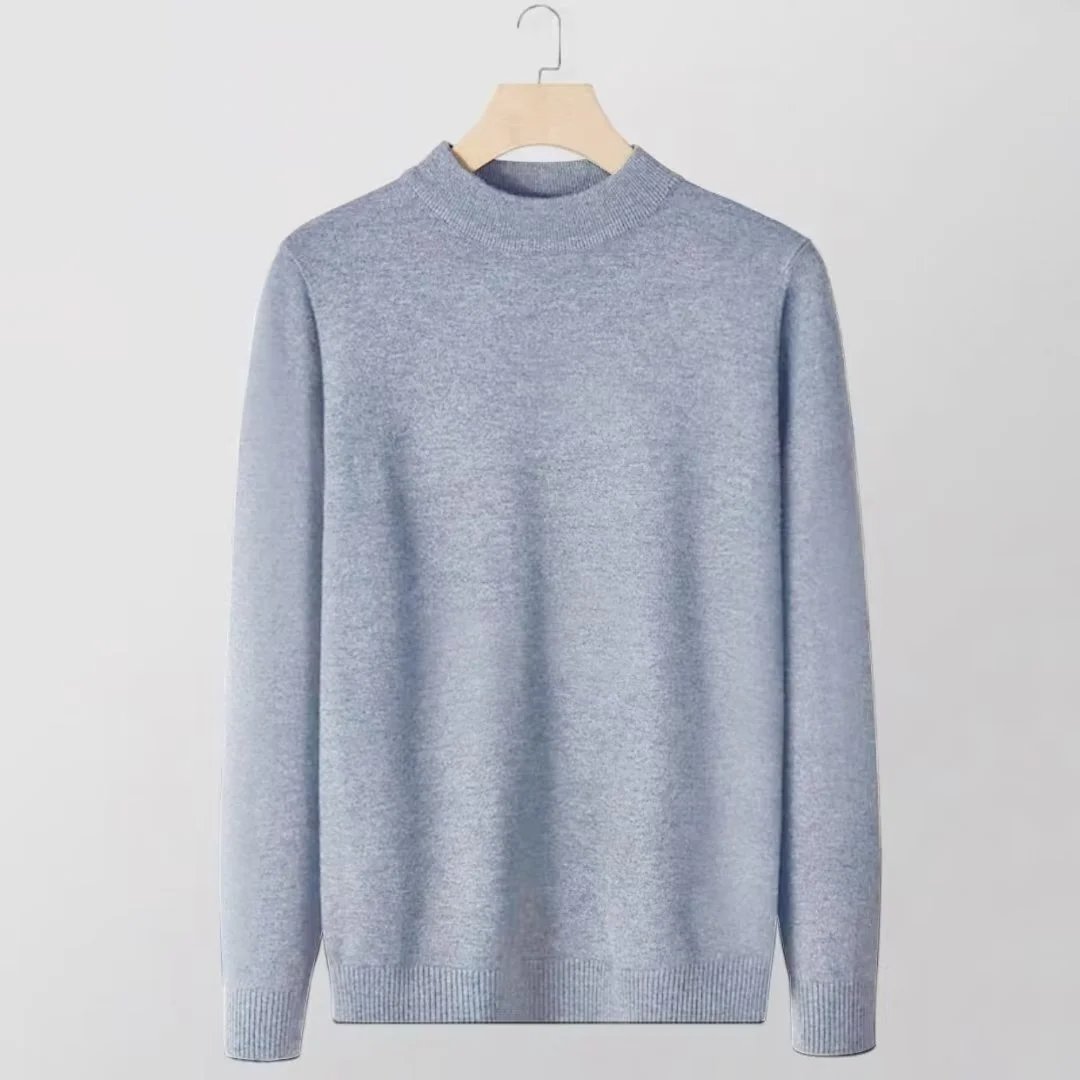 (9802 Half turtleneck) Light Gray