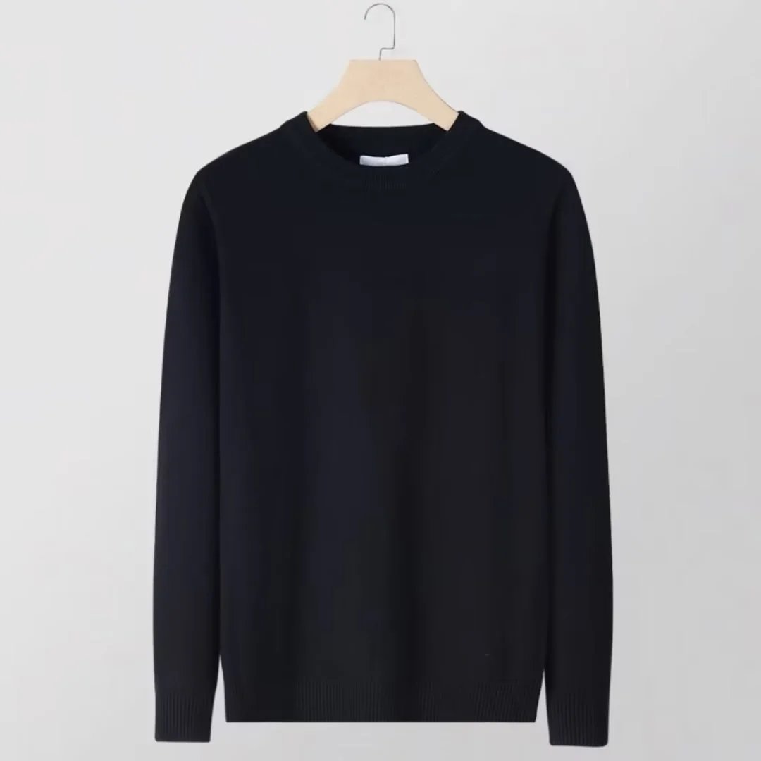 (9801 Round Neck) Black