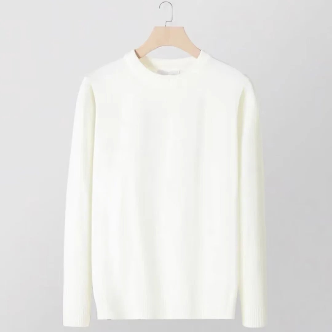 (9801 Round Neck) White