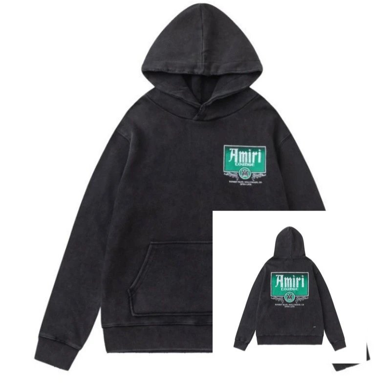 Amiri Black Hoodie