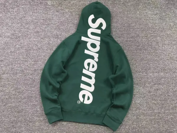 Supreme Box Logo Hoodie Forest Green Hoodie - 1