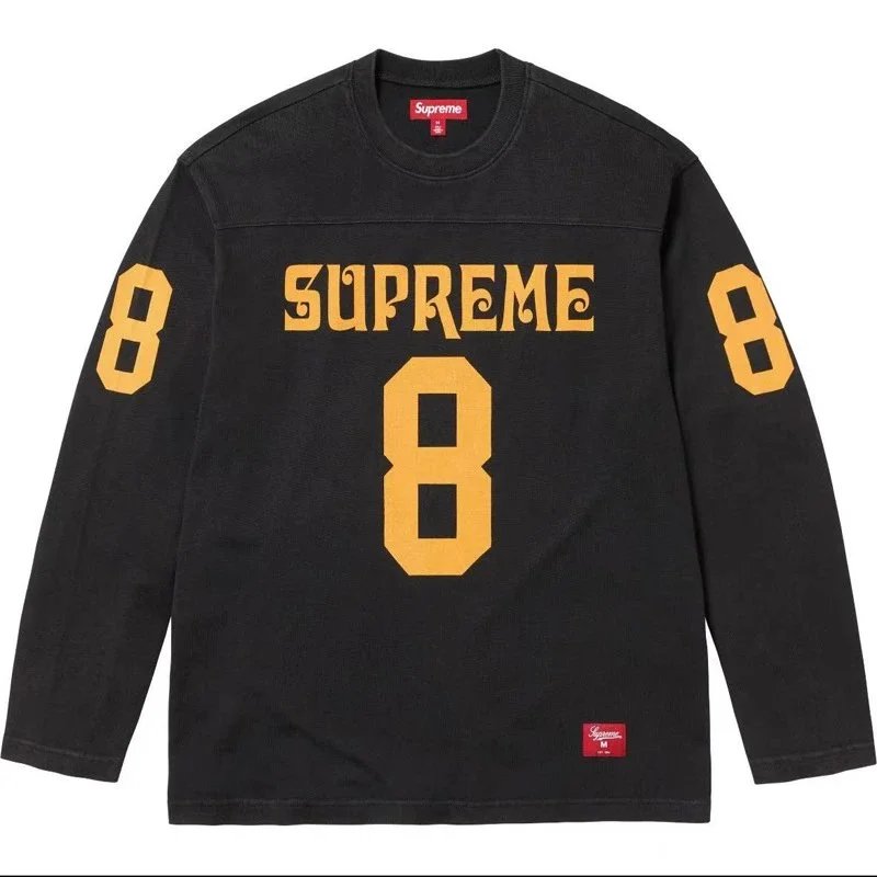 E589 No.8 Long T Black