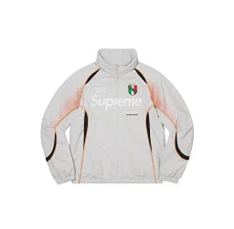 thumbnail for High version Sup x UMB BO collaboration football jacket casual simple fashion zip-up high-neck jacket