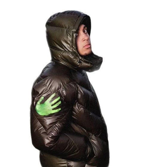 Mertra New Winter Insulated Puffer Coat with Quilted Embroidery, Thick Warm Zip-Up Oversized Unisex Jacket