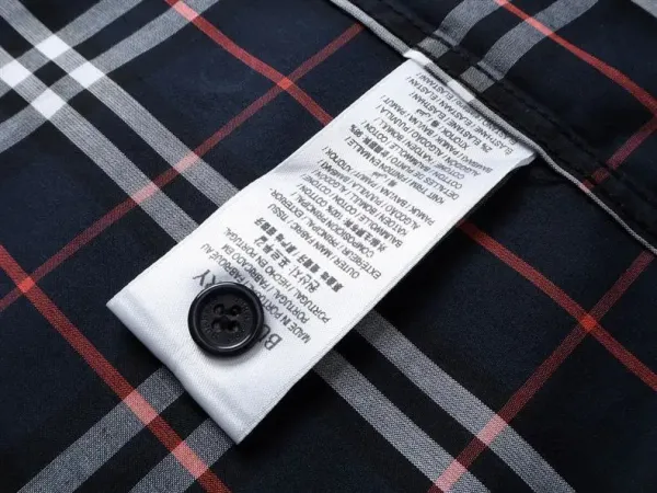 Burberry Classic Check Shirt Navy Red Gray - 13