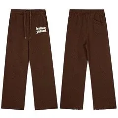 Philipp Plein Logo Sweatpants Brown - 1