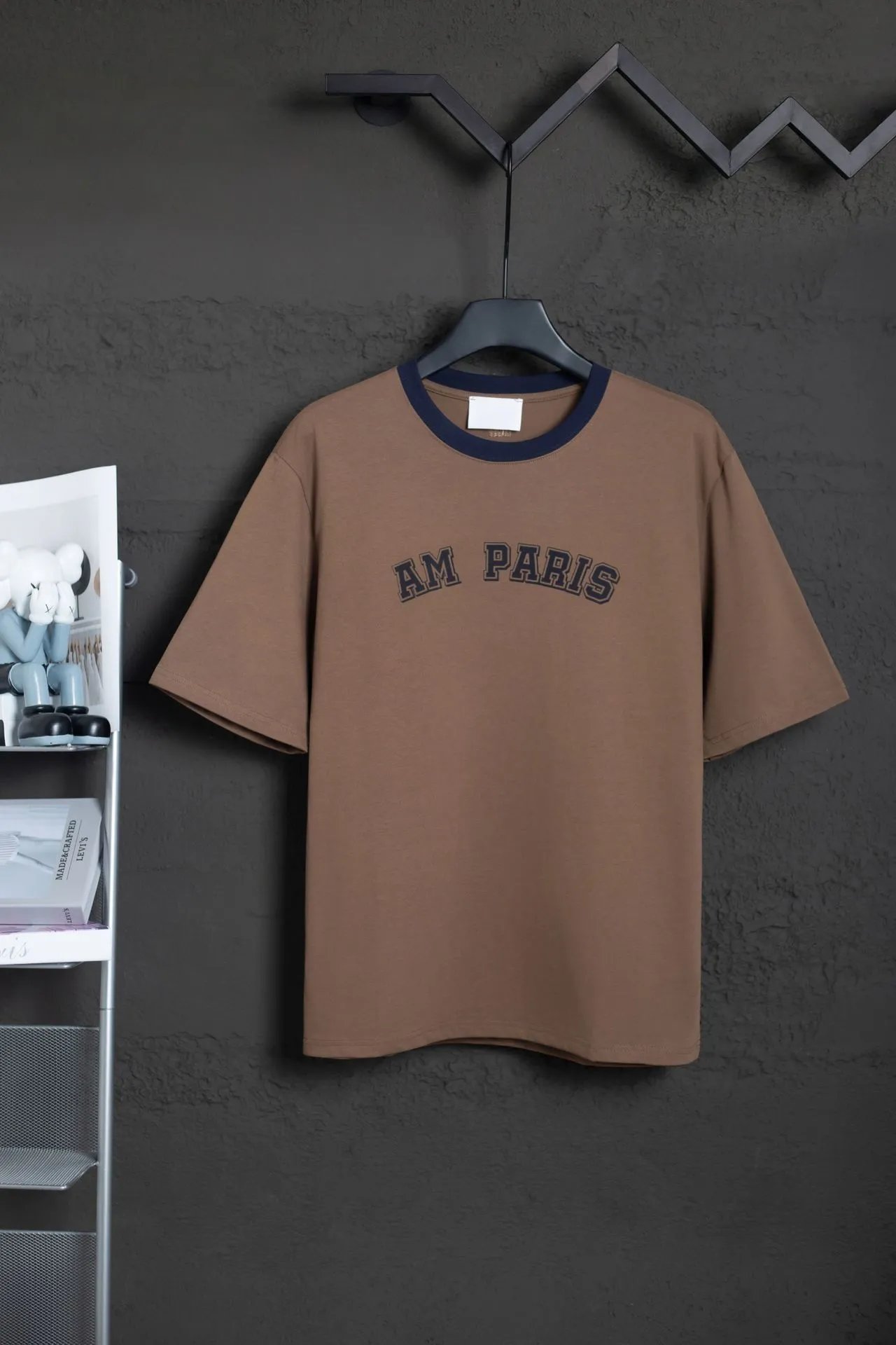 AMI Heart Print Crew Neck T-Shirt photo 2