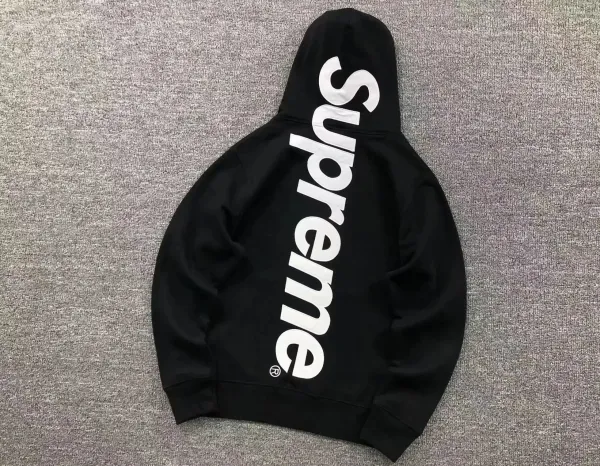 Supreme Box Logo Hoodie Black - 1