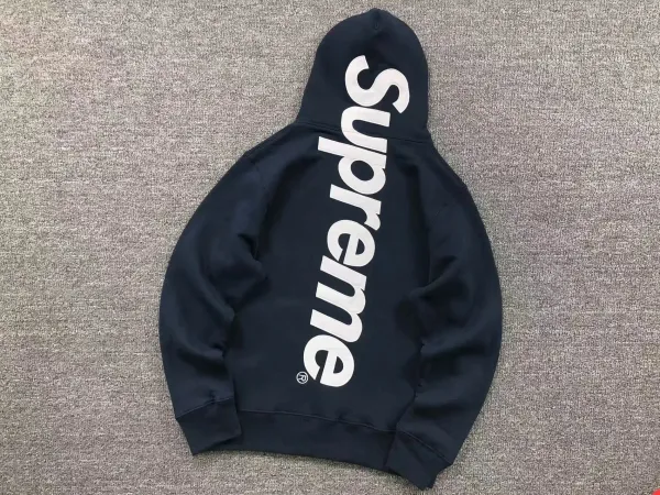 Supreme Box Logo Hoodie Black - 1
