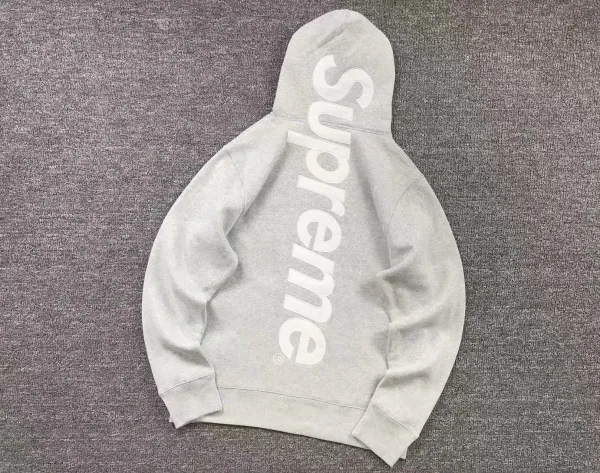 Supreme Box Logo Hoodie Gray - 1