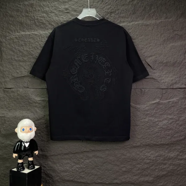 Chrome Hearts One Piece Black T-Shirt - 1