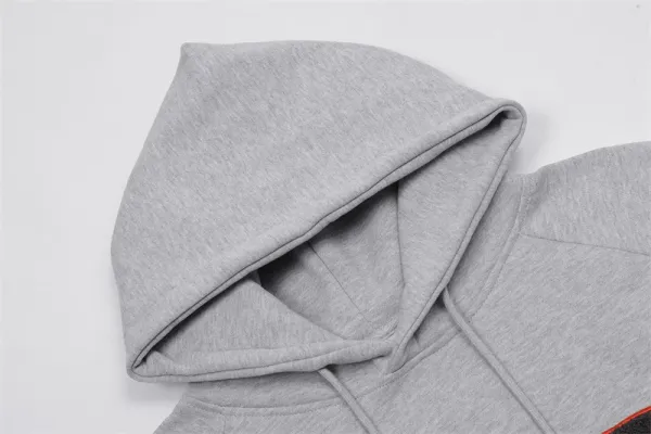Trapstar Logo Hoodie and Sweatpants Set Gray - 13