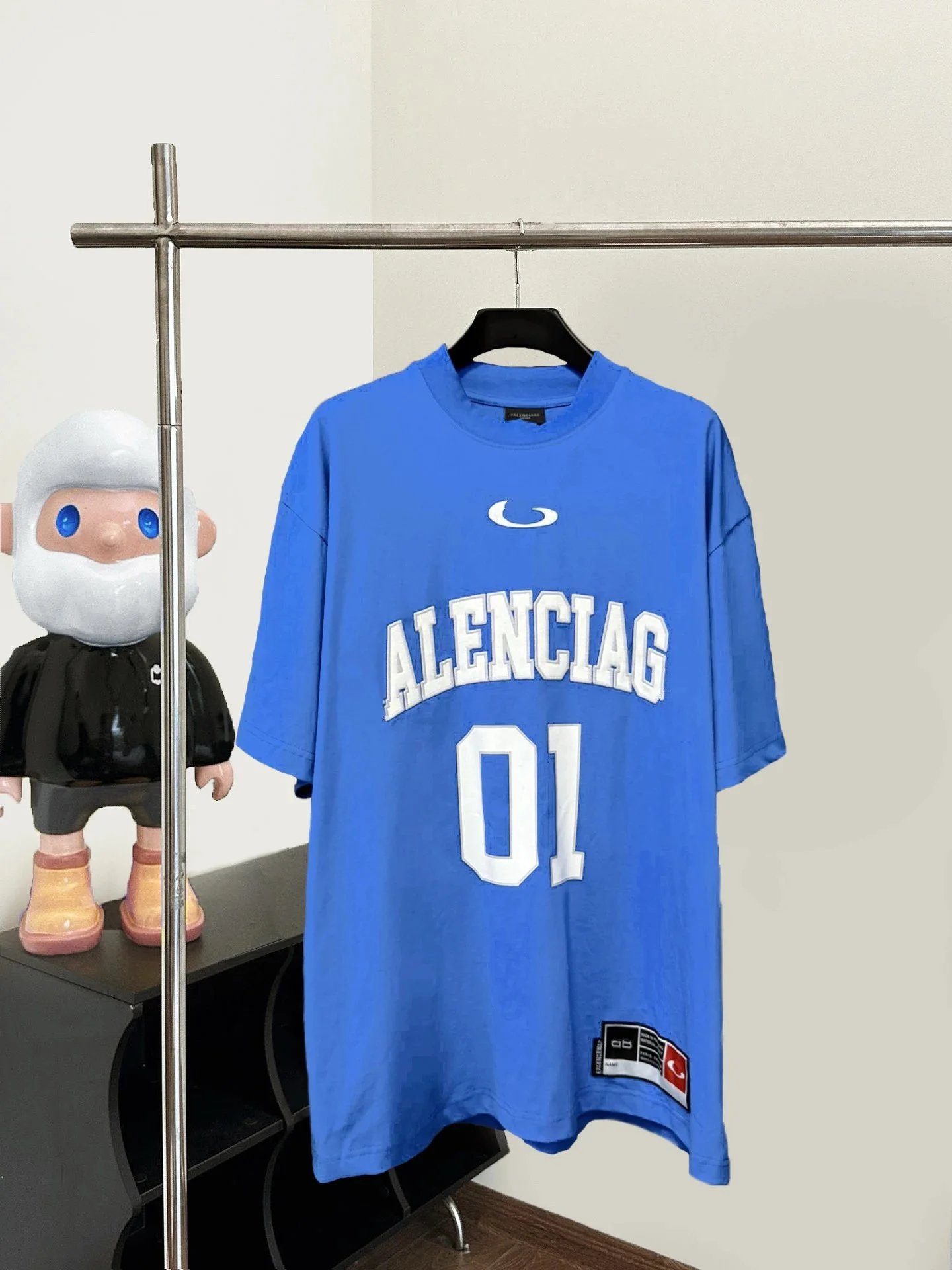 Balenciaga Alenciac 01 Black Oversized Jersey - 3