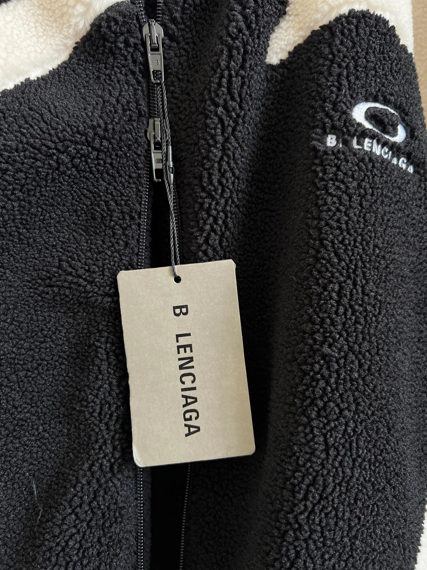 Balenciaga Oversized Lamb Wool Jacket photo 6