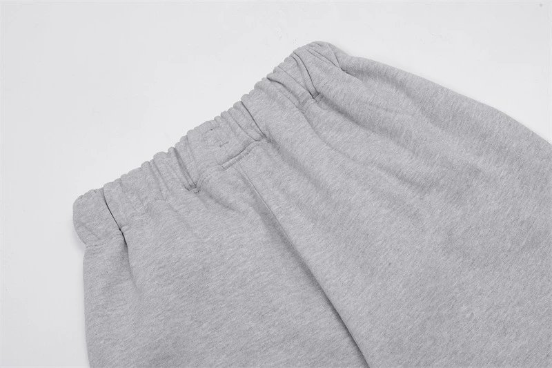 Trapstar Logo Hoodie and Sweatpants Set Gray - 20