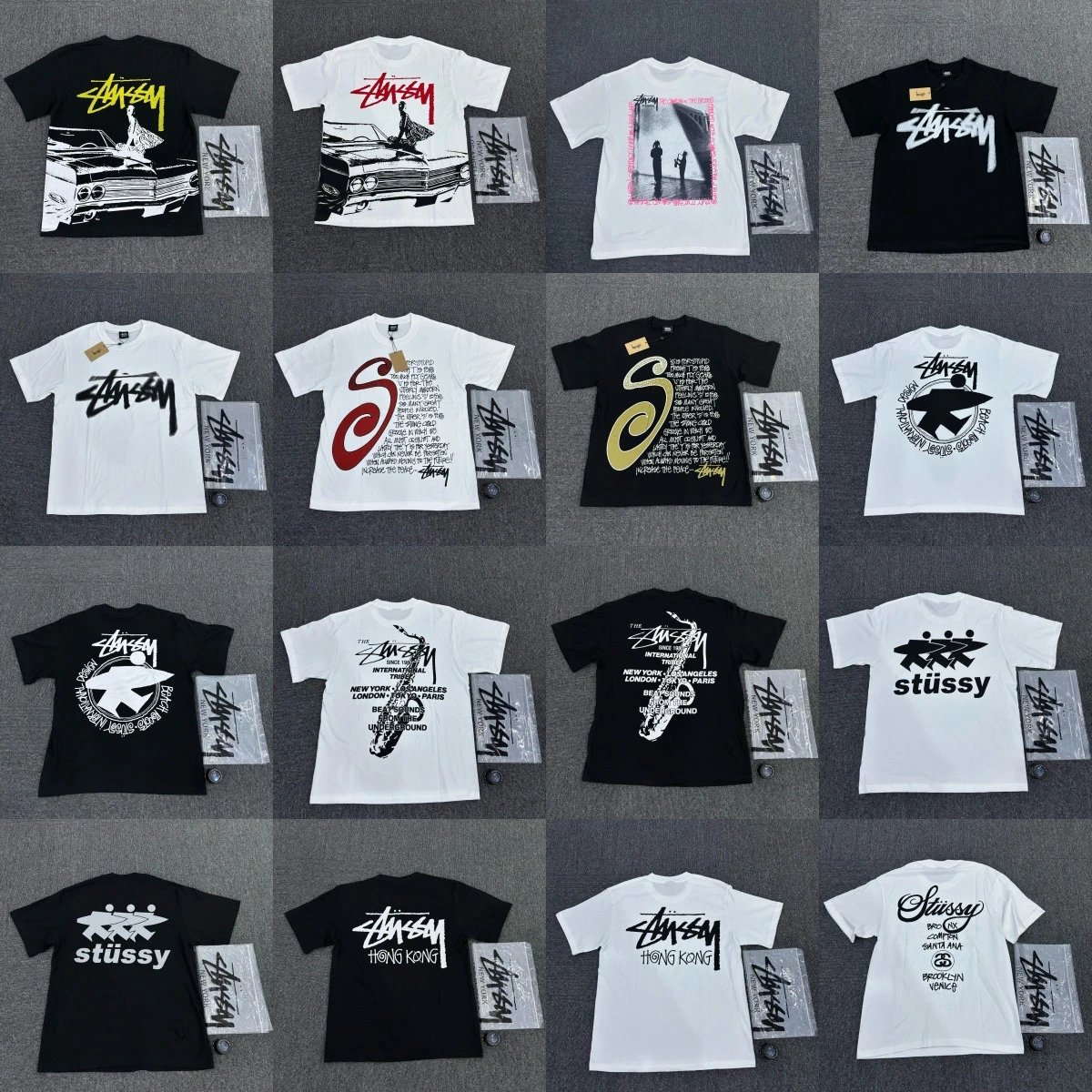 Stussy Cities and Graphics T-Shirt Collection