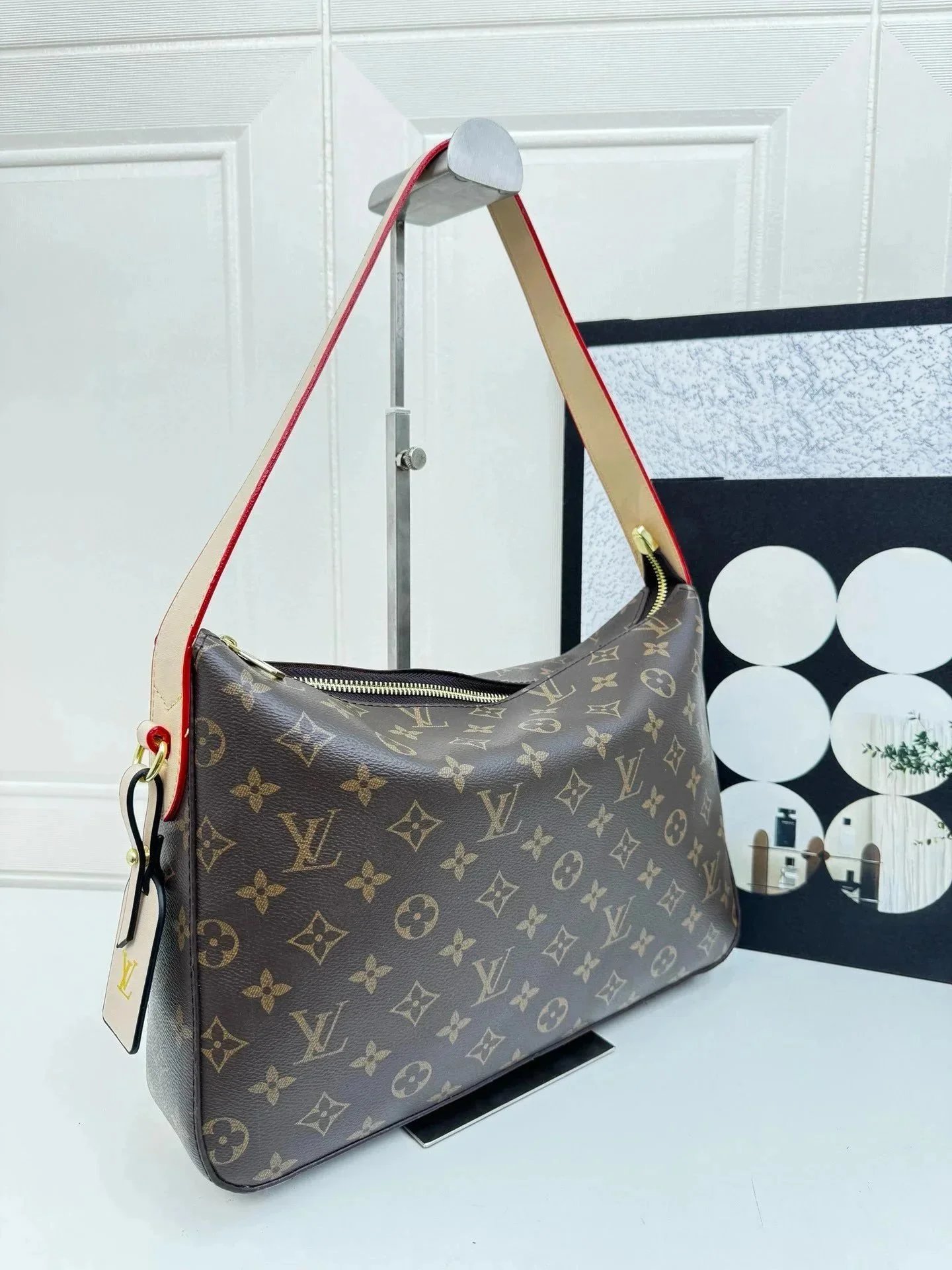 Louis Vuitton Crossbody Bags Monogram drawstring bag with braided chain strap image 10