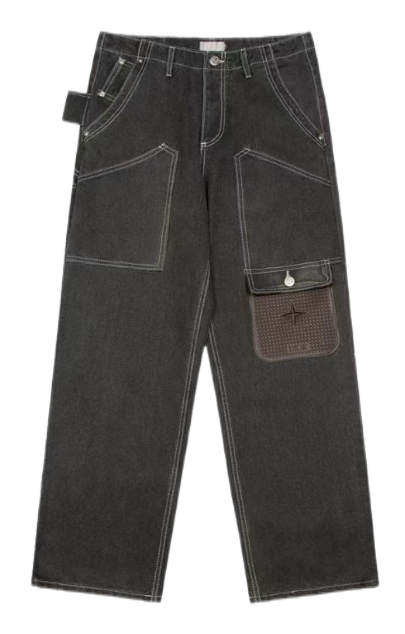 Christian Dior Black Embroidered Sweatpants - 6