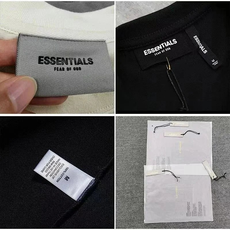 Fear of God Essentials Long Sleeve Tee Black T-Shirts product detail 5 in Litbuy spreadsheet finds