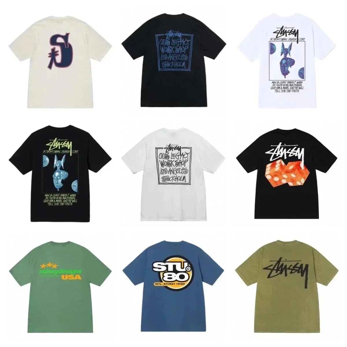 Stussy T-Shirts [9 Styles]