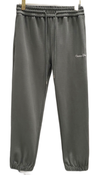 Christian Dior Black Embroidered Sweatpants - 2