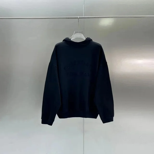 Fear of God Hoodies & Sweatshirts Essentials embossed logo hoodie product detail image 6