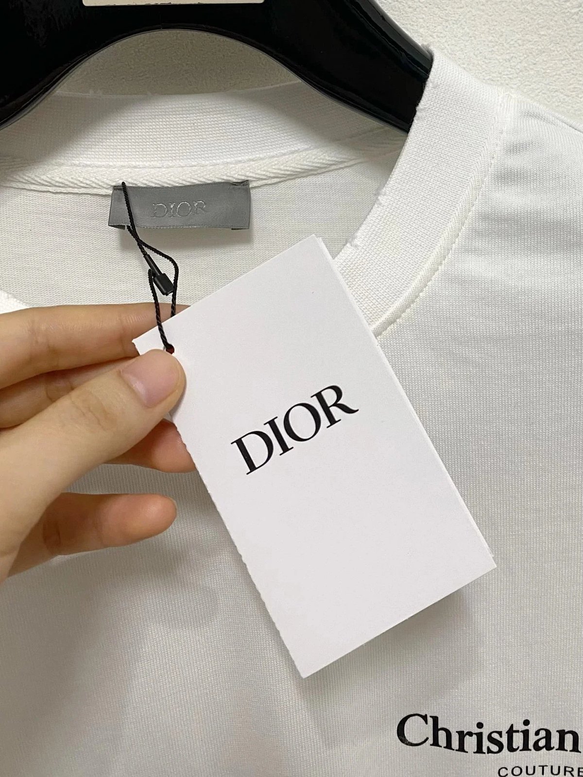 Dior Christian Dior Couture White T-Shirt product detail 5 in Litbuy spreadsheet finds