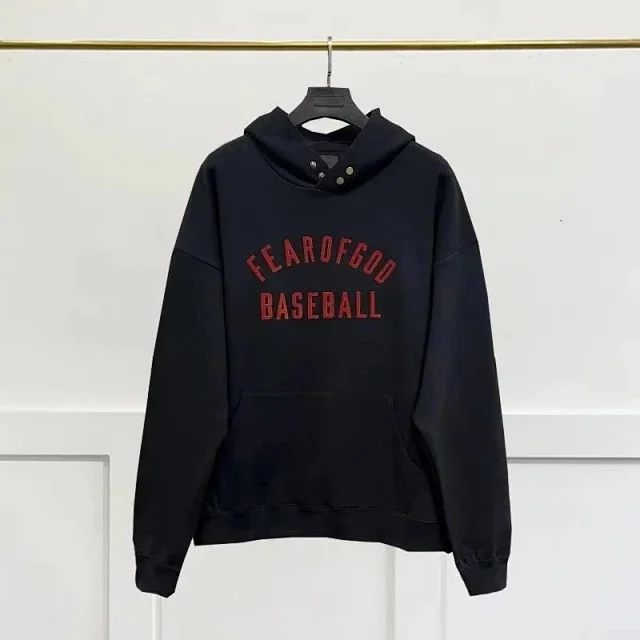 Fear of God Hoodies & Sweatshirts Essentials embossed logo hoodie product detail image 4