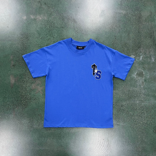 Blue ts Label Short Sleeve